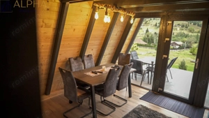 Cabana A Frame 115mp utili, Teren 3450mp, Coada Lacului Colibita - imagine 8