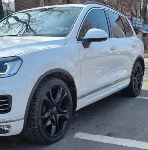 Vand VW Touareg 2015 full option R line exterior, camere 360, perne aer, plafon panoramic - imagine 8