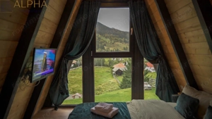 Cabana A Frame 115mp utili, Teren 3450mp, Coada Lacului Colibita - imagine 15