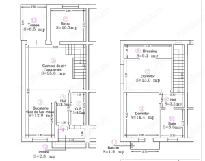Duplex cu 4 camere cu toate utilitatile - 100 mp utili - zona Drumul Boilor  - imagine 4