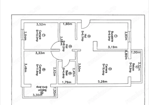 3 camere | 2 balcoane | renovat recent | zona excelenta | mobilat si utilat | - imagine 15