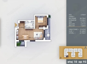 Titan Pallady - 2 camere modern, Metrou Teclu 7  minute, 2 balcoane - imagine 2