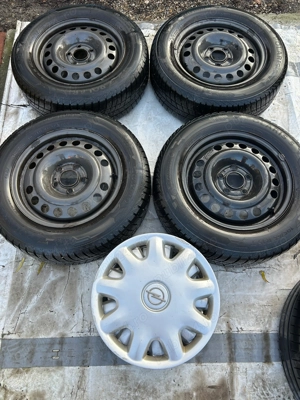 Set roti iarna cu jante Opel 195/65/r15