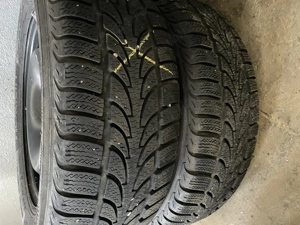 205/60/15 cauciucuri Nokian M&S și jante  - imagine 2