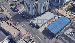 INVESTITIE. Teren cu cladire tip hala/spatiu comercial 971 mp, în Militari