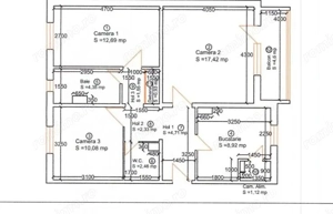 3 camere | parter | 2 bai | mobilat si utilat | zona excelenta | boxa la subsol - imagine 14