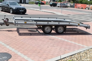 Remorca O2 DC14 platforma auto Witteveen R2030 4.20X2.15m 2000MMA - imagine 5