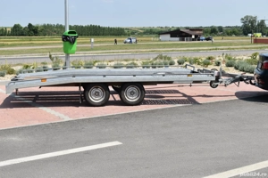 Remorca O2 DC14 platforma auto Witteveen R2030 4.20X2.15m 2000MMA - imagine 6