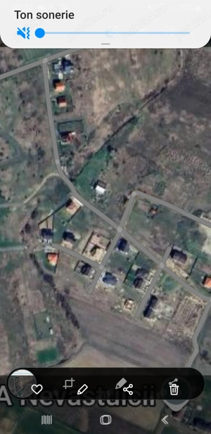 OCAZIE::Vând t parcela pentru casa 713mp.cu utilități, drum pietruit ,Moșnița Nouai - imagine 2