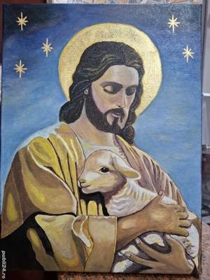 icoana cu Isus Hristos