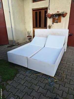 pat cu lada 160 200 - imagine 3