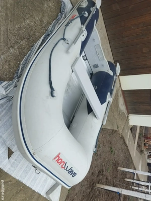 Barca Honda Honwave 2,5m si motor Yamaha 4 hp