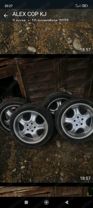 Jante aliaj pe 17 Opel Zafira Vectra 