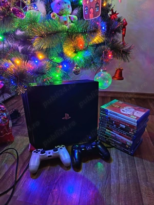 PlayStation 4 Pro 1TB+12 jocuri (12milioane)