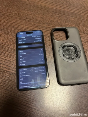 iphone 15 pro max 256 ca nou  - imagine 3