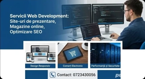Web Developer   Site-uri moderne, responsive și personalizate