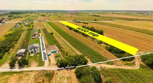 Teren intravilan construibil Bolintin Deal 5000 mp - dublă deschidere