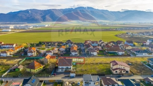 Teren intravilan 885mp de vânzare în Ghimbav – Cartierul Florilor