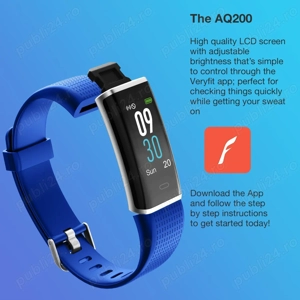 Aquarius AQ200 Multi-Functional Heart Rate & Sleep Monitor Tracker Black