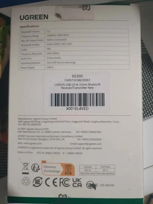 Bluetooth radio audio receiver & transmitter - imagine 3