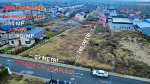 Teren 3.884 mp Ciritei – zonă premium, ideal investiție / dezvoltare