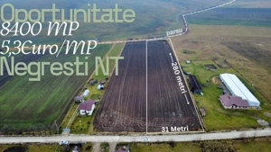 Teren 8.400 mp Negrești – ideal gospodărie, fermă, natură și liniște
