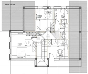 Vorovesti VILA individuala D+P+M 160mp (la gri) teren 650mp - imagine 7