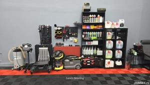 Vând echipamente și produse pentru detailing auto – stare excelentă