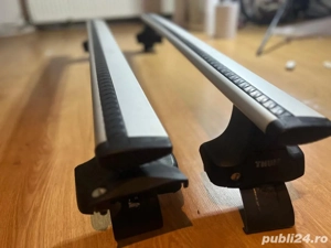Set complet bare THULE 122cm pt masini fara bare longitudinale
