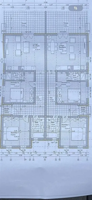 Duplex 3 camere, mobilat si utiilat, Ghiroda-Campus Universitate - imagine 20