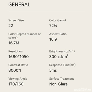 Monitor 22 inch LG - imagine 2