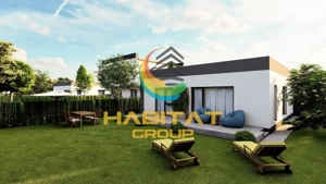 Casa parter 3 camere, teren 353 mp, ansamblu rezidential