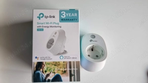Priza smart control vocal la distanta contor consum energie TP-LINK HS110, Wi-Fi