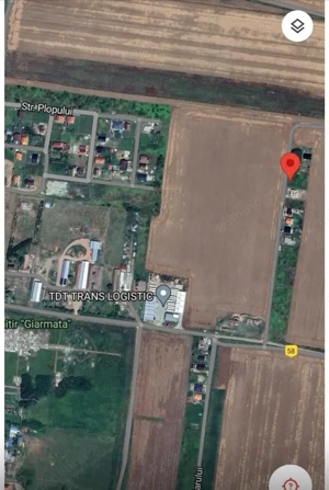De vanzare teren intravilan Giarmata 610mp