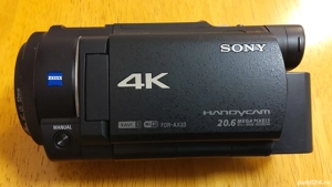 Camera video 4K Sony (FDR-AX33)