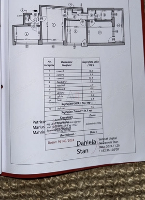 3 Camere  Complet Revovat |2025| Mutare Rapida| - imagine 17