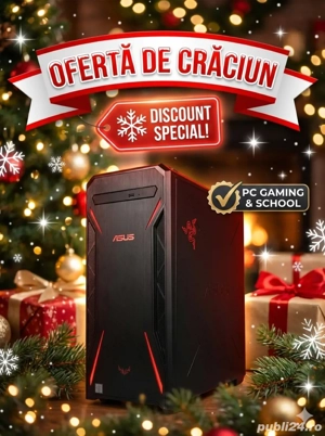 Oferta Cadou|PC Gaming ASUS | i5-8400 Hexa-Core | GTX 1050 | SSD + HDD
