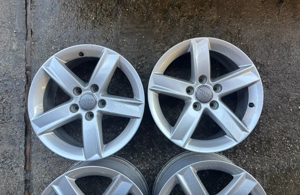 Jante audi a4 b8 b9,vw,seat, 5x112 pe 16 originale - imagine 2