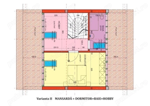 La 600 m de Centrul Vechi   PROIECT NOU   case tip insiruite P+E+M, s.c.198 mp - imagine 11