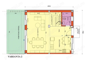 La 600 m de Centrul Vechi   PROIECT NOU   case tip insiruite P+E+M, s.c.198 mp - imagine 12