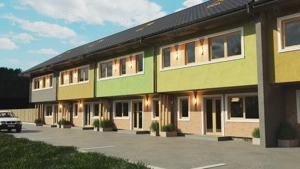 La 600 m de Centrul Vechi   PROIECT NOU   case tip insiruite P+E+M, s.c.198 mp