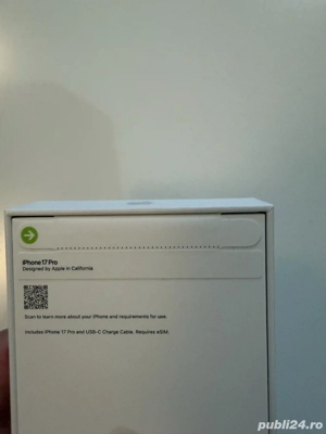 iPhone 17 Pro 256 & 512GB Silver Nou! - imagine 2