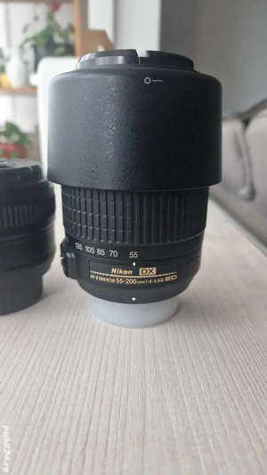 Obiectiv Nikon 55 - 200 mm