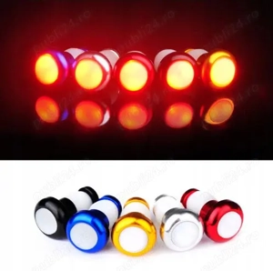 Capete semnalizare led ghidon bicicleta cursiera mtb dop end-bar troti