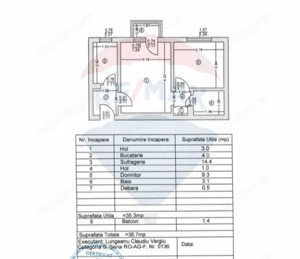 Apartament 2 camere de vanzare - Podul Giurgiului - imagine 7