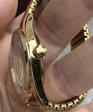 Shanghai mecanic 7120 Chairman Mao 38 mm Auriu - imagine 3