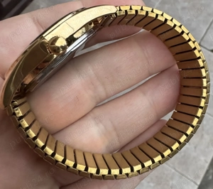 Shanghai mecanic 7120 Chairman Mao 38 mm Auriu - imagine 4