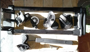 Troler 4 roți, mânere - imagine 3