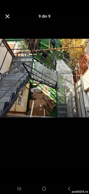 fac scări metalice zincate orice dimensiuni la comanda asigurăm transport și montaj oriunde în tara 