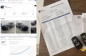 BMW Seria 4 420d GranCoupe F36 Facelift LCI Pachet M Sport, LED, Navigatie  - imagine 9